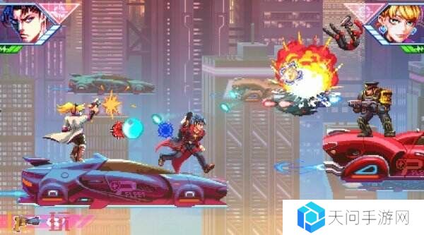 2D横向卷轴《霓虹地狱》将于2025年第三季度推出