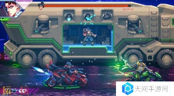 2D横向卷轴《霓虹地狱》将于2025年第三季度推出