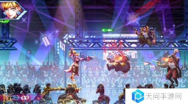 2D横向卷轴《霓虹地狱》将于2025年第三季度推出