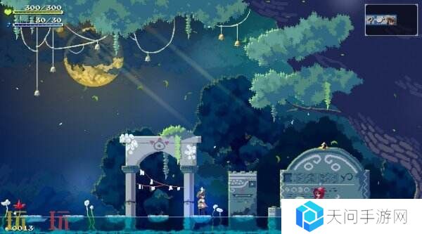 类恶魔城银河战士《莫莫多拉：月下告别》现已登陆Switch平台