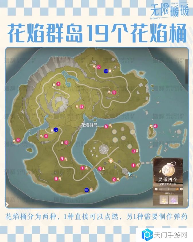 无限暖暖花焰群岛213个烟花