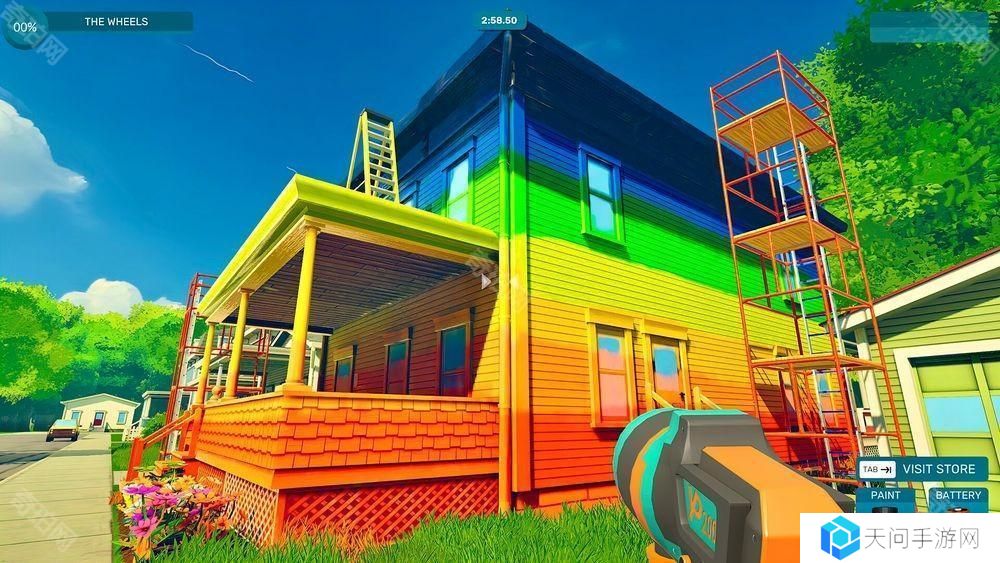 模拟新作《喷漆模拟（Spray Paint Simulator）》2月13日释出新试玩版 将旧物漆上崭新的颜色！