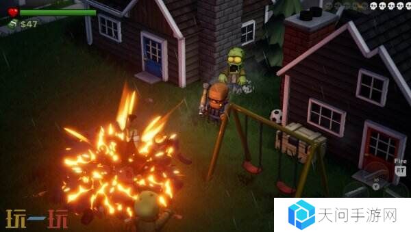 轻松街机射击游戏《Zombieville USA 3D》现已正式发售