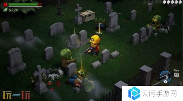 轻松街机射击游戏《Zombieville USA 3D》现已正式发售