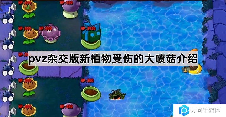 植物大战僵尸杂交版新植物受伤的大喷菇怎么样-pvz杂交版新植物受伤的大喷菇介绍