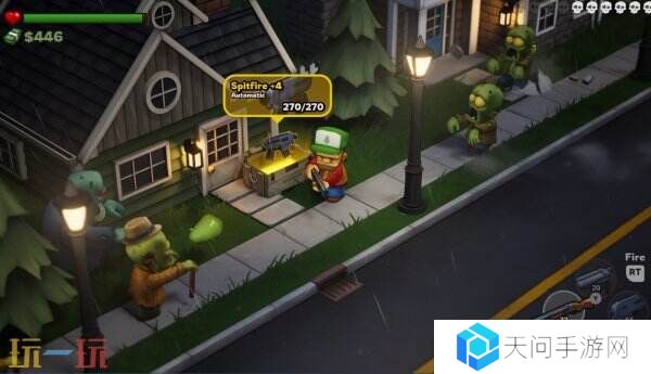 轻松街机射击游戏《Zombieville USA 3D》现已正式发售