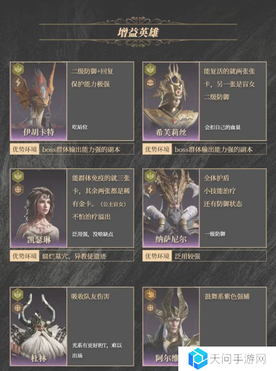 龙息神寂紫卡英雄强度一览   紫卡英雄推荐及抽卡攻略图片6