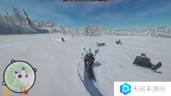 雪地摩托模拟器《Sledders》现已正式发售