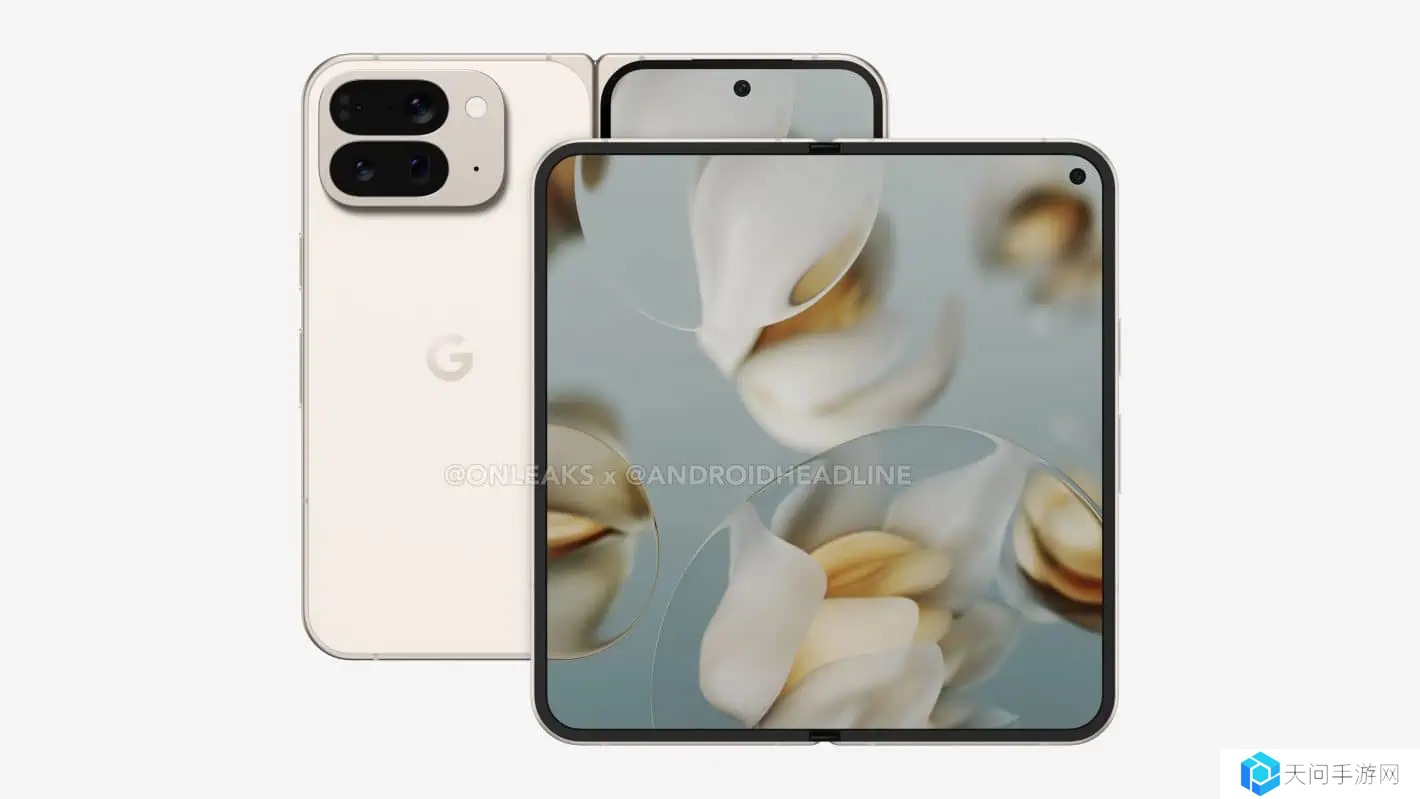 谷歌 Pixel 10 Pro Fold 折叠屏手机渲染图亮相，延续前代机型“=”形相机模组